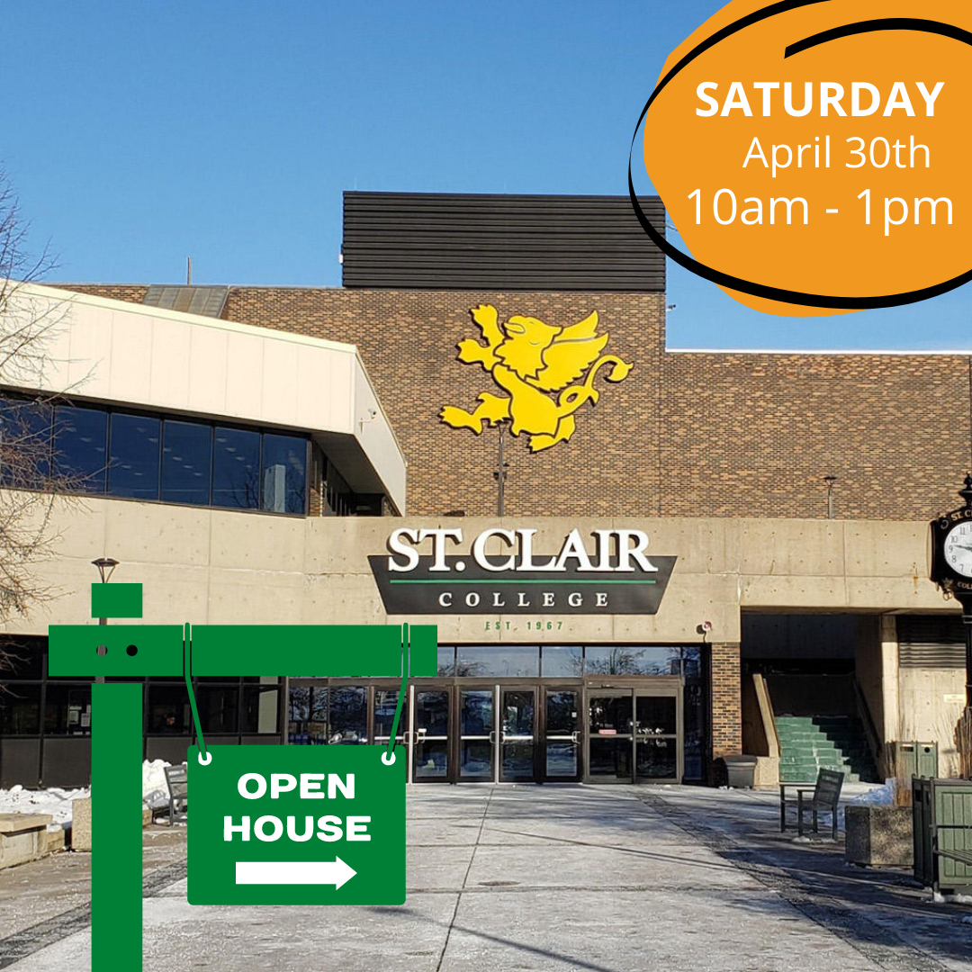 Inperson Open House set for Saturday St. Clair College