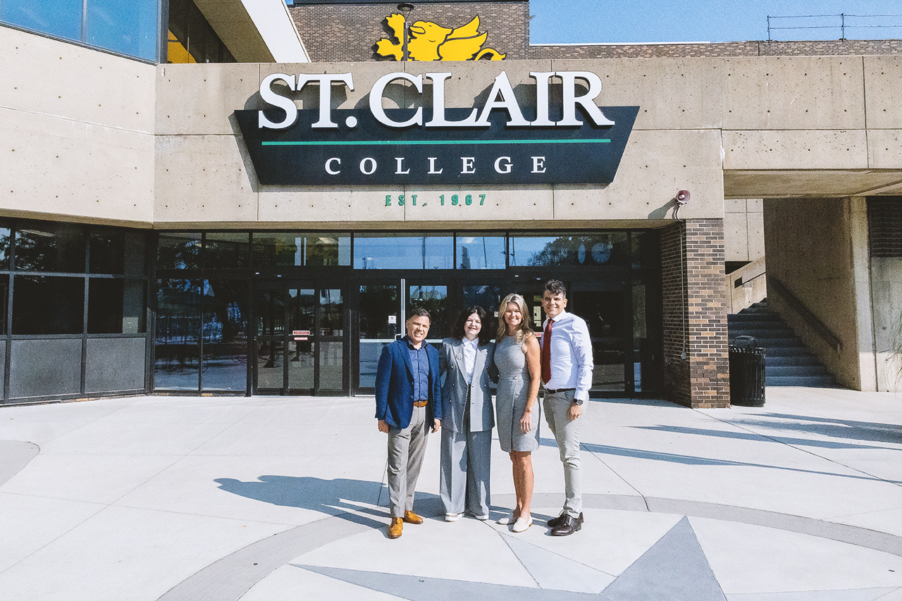 Minister Jill Dunlop Visits St. Clair College | St. Clair College
