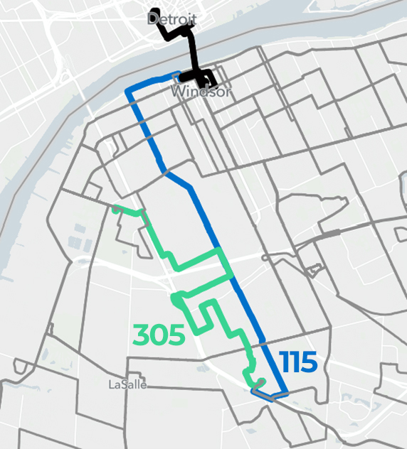 Bus Route Map