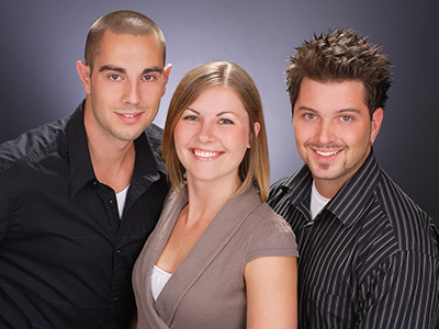 Vicki Butzer, Jason Campigotto, Blake Chamberlain