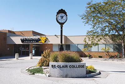 Front of Chatham Building