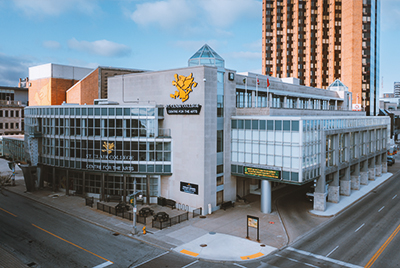 Outside of the St. Clair Centre