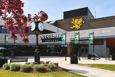 Front entrance of Windsor campus