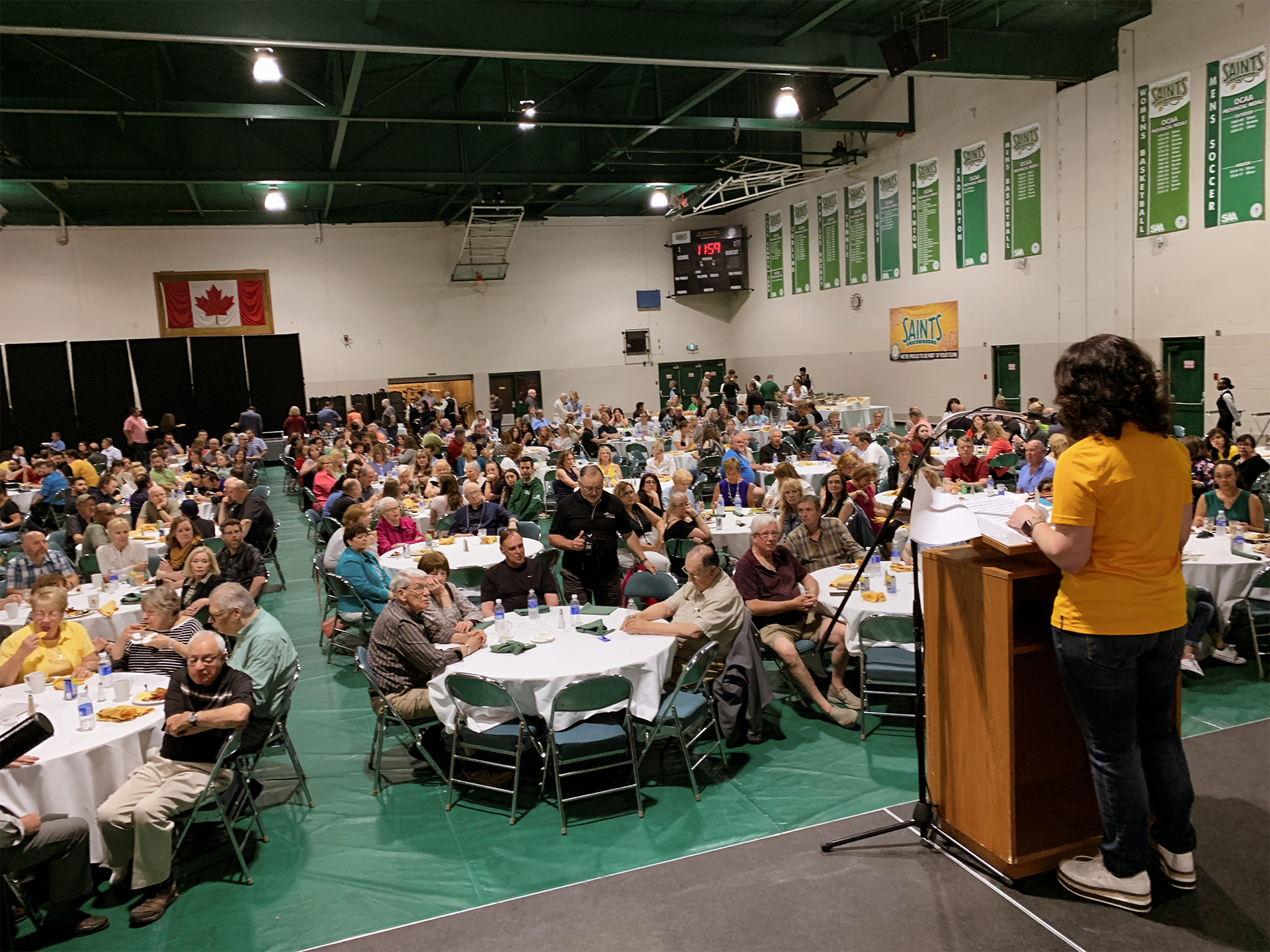 Staff during a previous St. Clair Day
