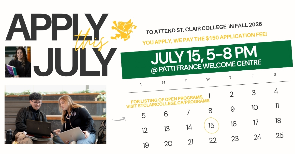 Apply This July calendar ad
