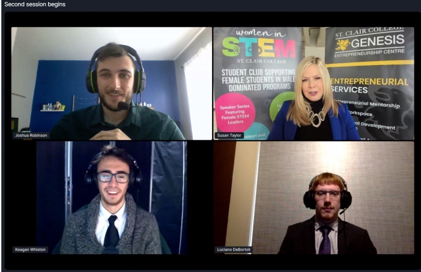 St. Clair students showcased their best year-end projects at Tuesday's inaugural ONE Ford Capstone event.