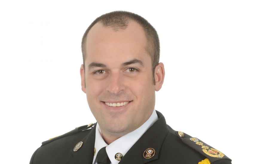 Justin Lammers, an Alumnus of Distinction at St. Clair College, was honoured by the province for his outstanding act of bravery in the face of danger when he saved a swimmer from drowning in 2019.