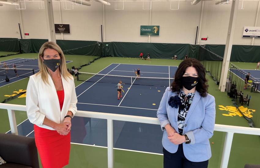 Jill Dunlop, Ontario's Minister of Colleges and Universities (MCU), made her first visit to the College Tuesday. 