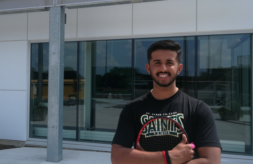 Growing up in India, the recent St. Clair Business program graduate could only imagine a life as a tennis pro. Now Talwar is part of an elite team of six experienced instructors at the state-of-the-art indoor facility under the supervision of Director of Tennis and Head Professional, Mike DiGiacomo. 