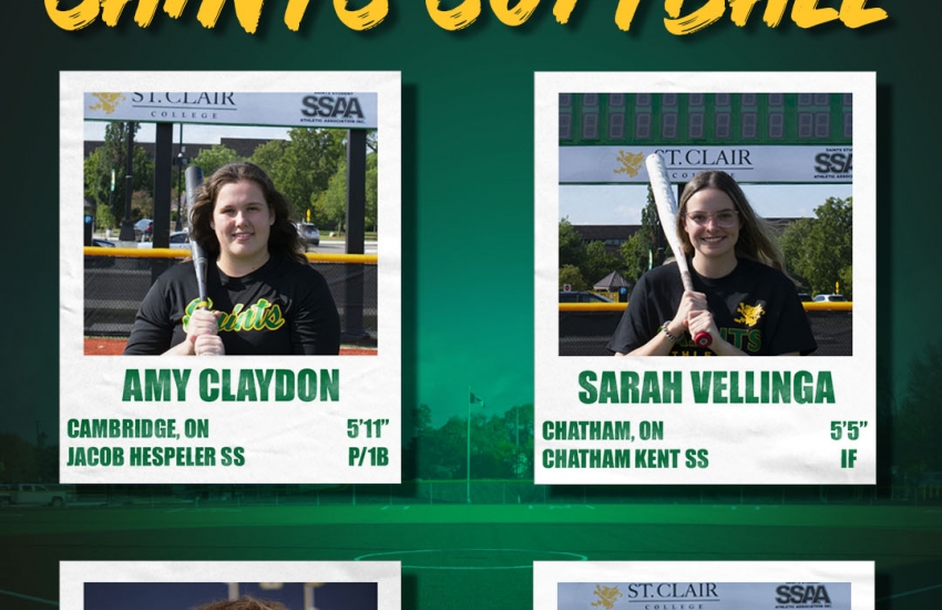 St. Clair College Women's Softball 2021 Mix in New Players