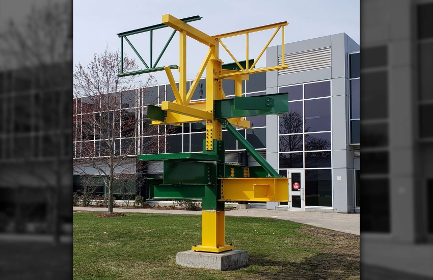 It took a lot of time, persistence and patience but the seeds of an idea George Vrantsidis planted back in 2015 have now grown into the educational and artistic structure known as the Learning Tree.