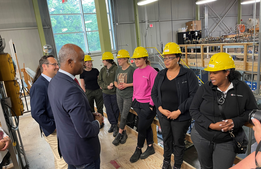 MPs with WEST students