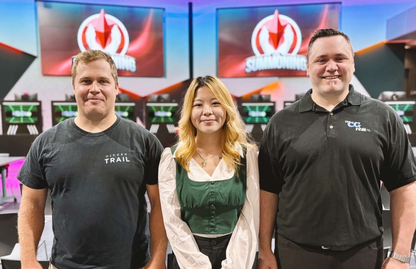 Brent McBride, Valerie Shih-Lau and Jeremy Richard