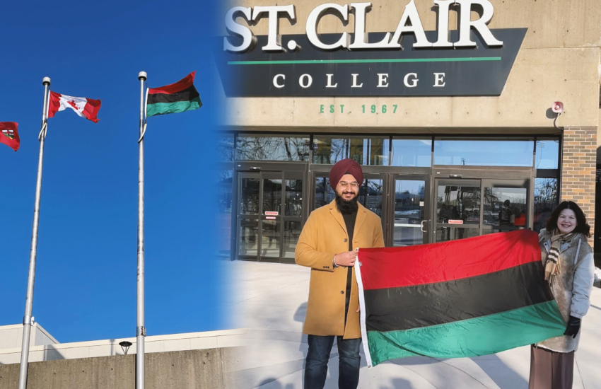 Black History Month banner