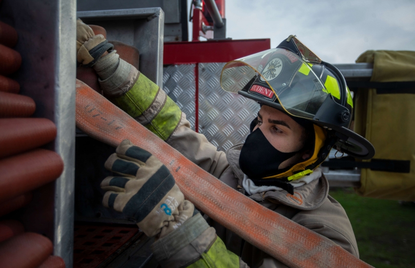 Students and instructors in the Pre-Service Firefighter Education and Training program at St. Clair College can already see the advantages of training and performing lab work in their new home, a two-bay fire station at 1905 Cabana Rd W.