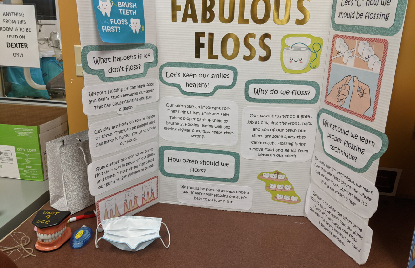 Fabulous Floss display board