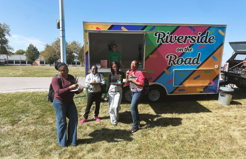 Early Childhood Education students engaging with an employer during the 'ECE Social'