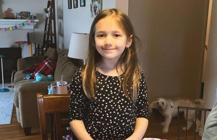 Lainey McMahon is pictured here in a photo posted to a GoFundMe fundraising page