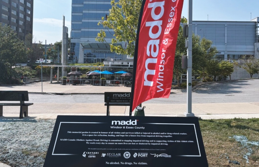 The MADD Memorial Garden