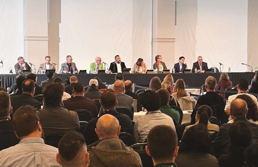 Audience looking towards panelists