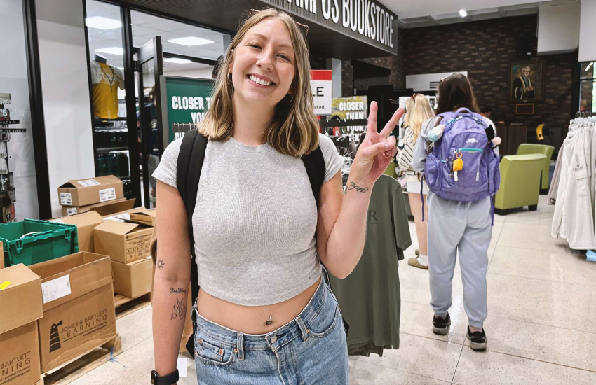 Celine Grenier, a new Nursing BScN student at St. Clair College
