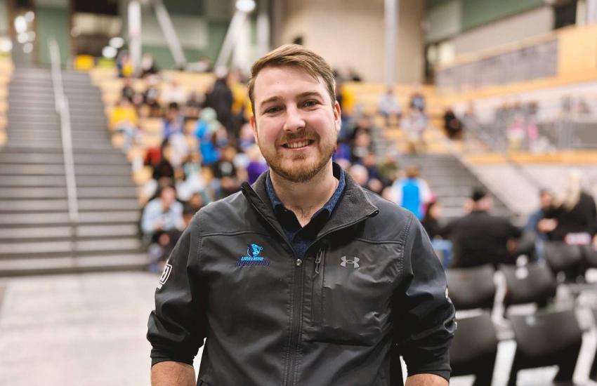 Nicholas Driedger, a teacher and FIRST Robotics lead mentor
