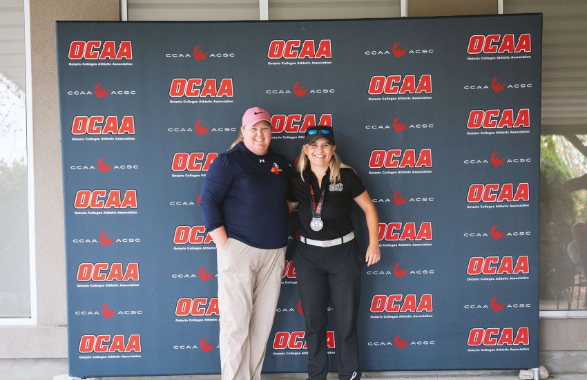 Saints golfer Justine Gorham wins the silver medal