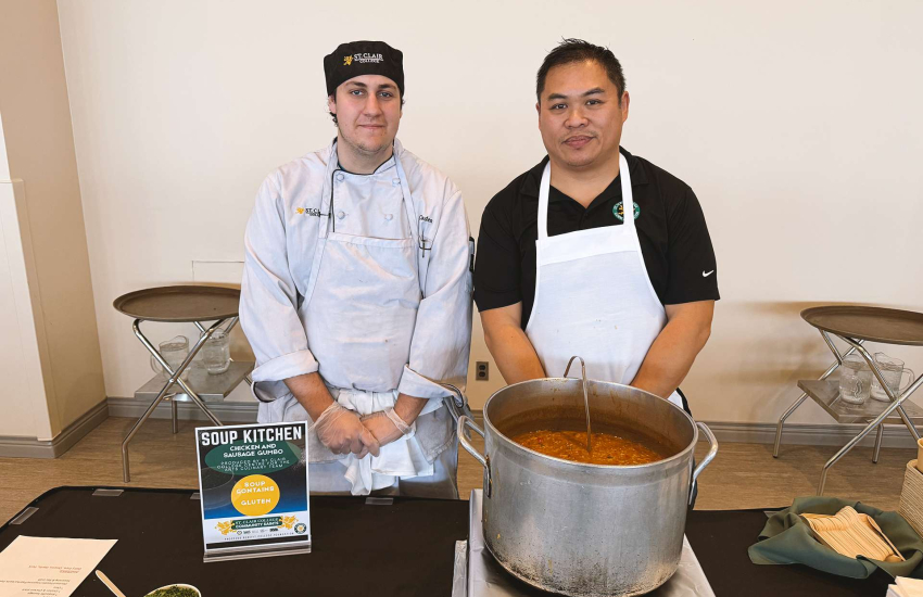 Serving up a crowd favourite – Chicken and Sausage Gumbo