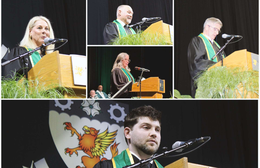 Five Alumni of Distinction offer convocation addresses during five sessions