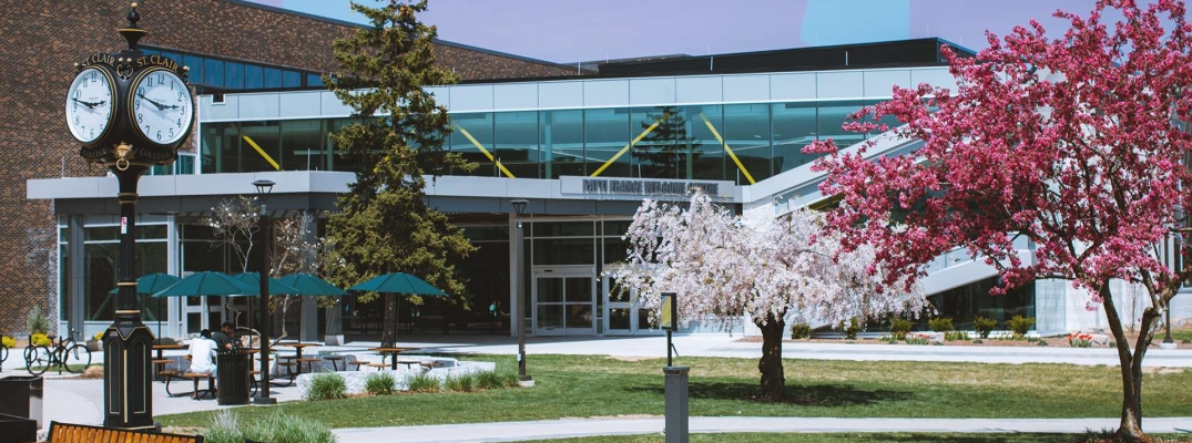 Outside shot of the Patti France Welcome Centre