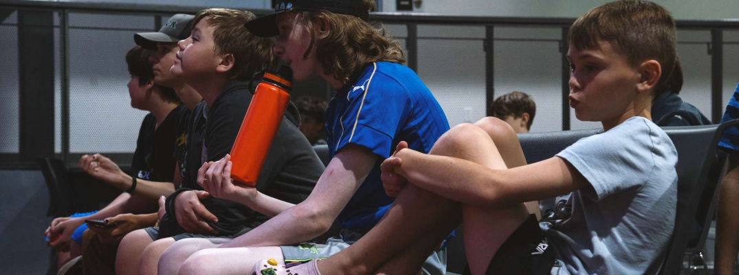 Campers at the 2025 March Break summer camp at the St. Clair College Esports Nexus Arena