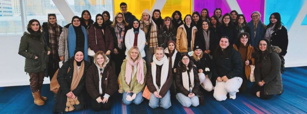 Students in the St. Clair College Interior Design program