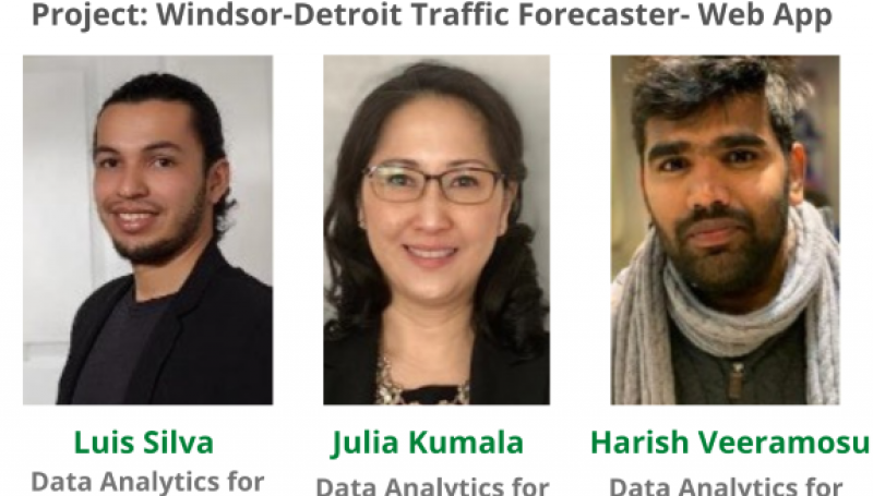 The Windsor-Detroit Traffic Forecaster is a free-to-use web application that uses data gathered from the City of Windsor’s own records to predict the amount of traffic in the Windsor-Detroit border crossing. It uses artificial intelligence to help gauge these amounts.