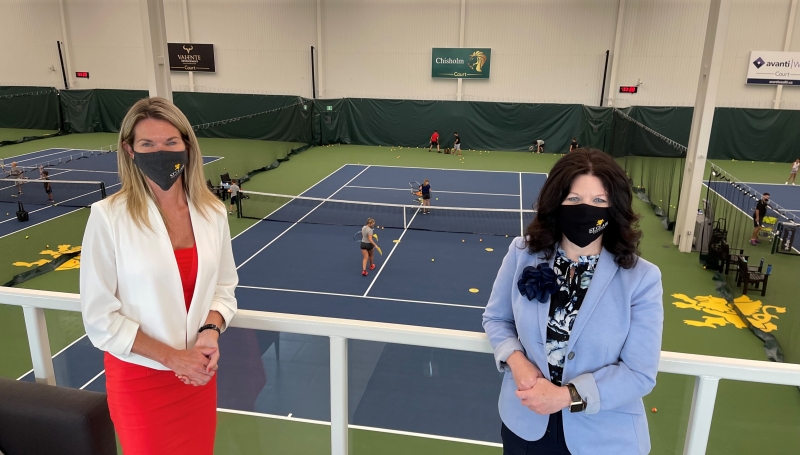 Jill Dunlop, Ontario's Minister of Colleges and Universities (MCU), made her first visit to the College Tuesday. 