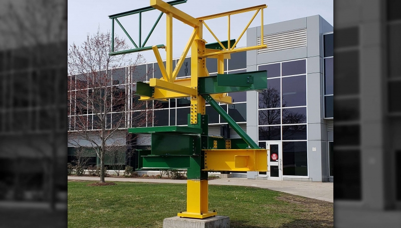 It took a lot of time, persistence and patience but the seeds of an idea George Vrantsidis planted back in 2015 have now grown into the educational and artistic structure known as the Learning Tree.