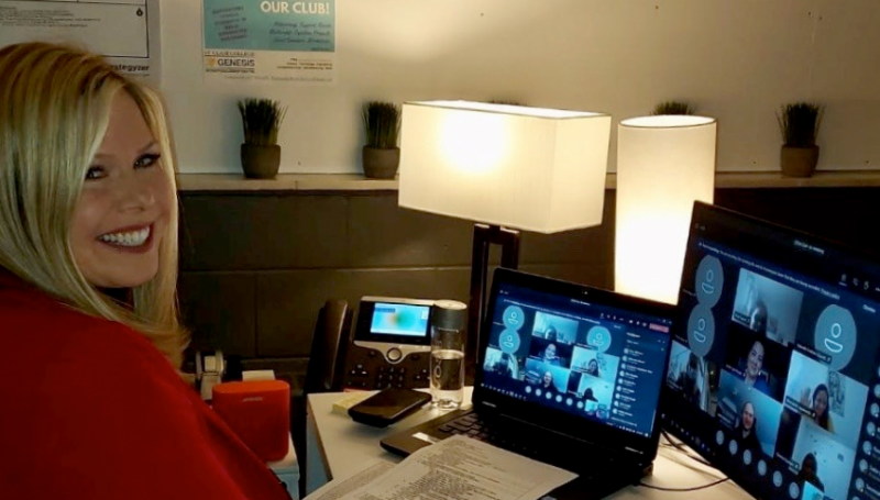 Taylor received the Visionary Award for her work in gender equality and her belief in the value of inclusivity.