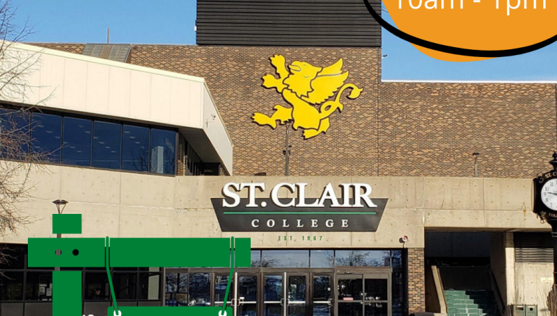 The brochures will come alive for current and prospective students as St. Clair College invites the community to an in-person Open House from 10am-1pm on Saturday, April 30.