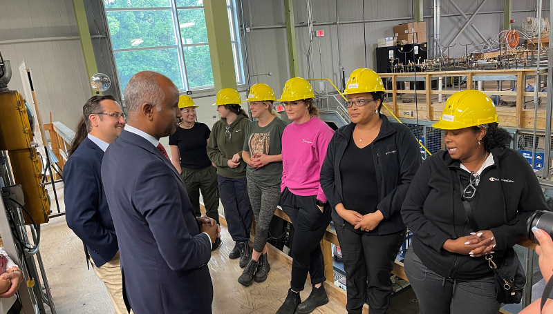 MPs with WEST students