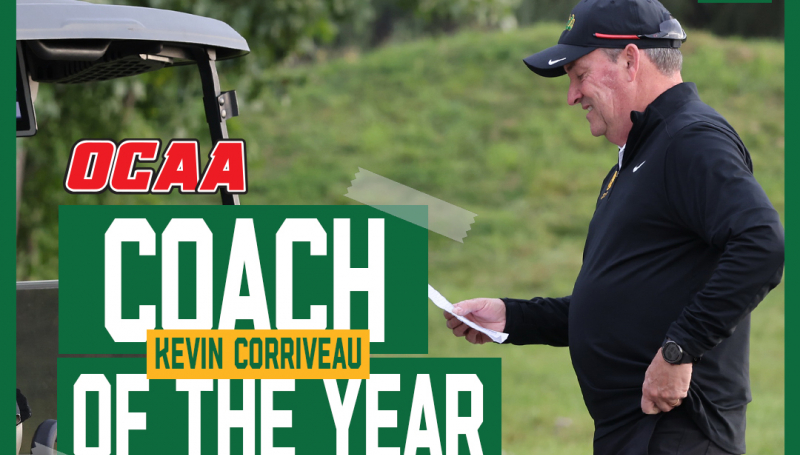 Coach of the Year Kevin Corriveau