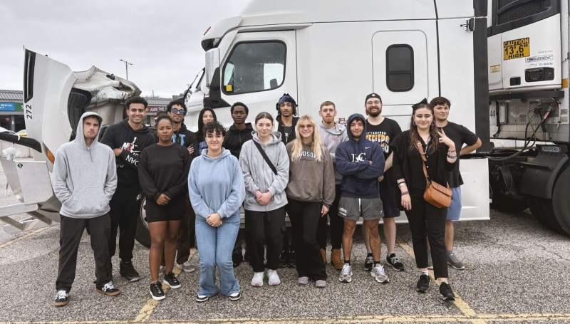 Students in St. Clair College's Border Services program