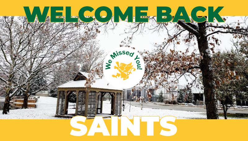Welcome Back Saints - We Missed You