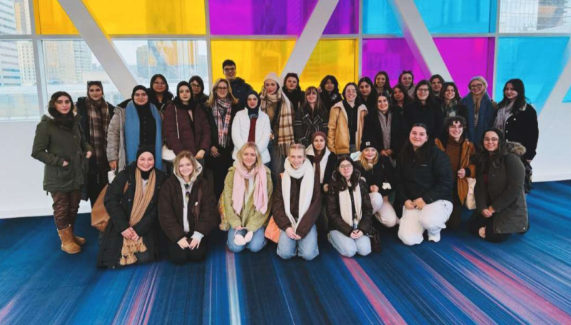 Students in the St. Clair College Interior Design program