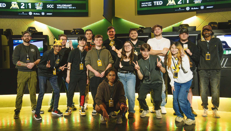 The No Man's LAN organizing team at the 2025 No Man's LAN event