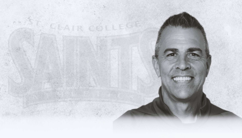 Steve Vagnini, the head coach of the St. Clair Saints Women's Soccer Team