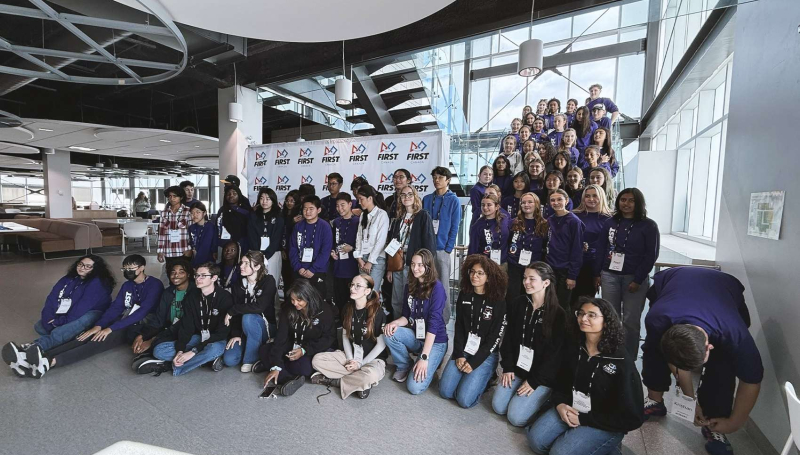 Participants of the FIRST Robotics Girls and Allies Youth Summit