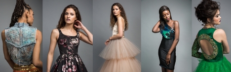 Fashion design student