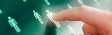 finger selecting image