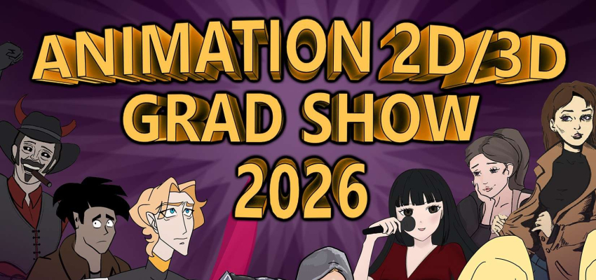 Animation Grad Show Poster