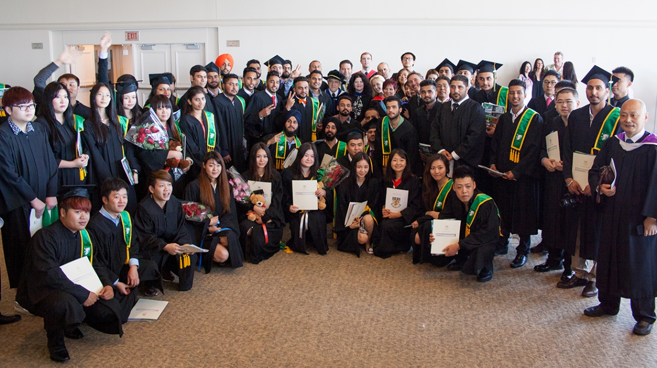 Group of graduating students.