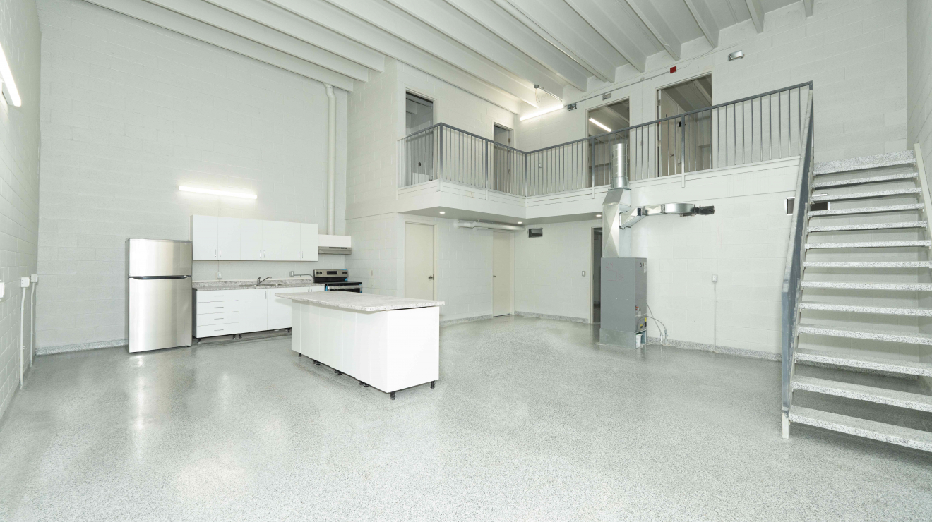 Open area in the residence